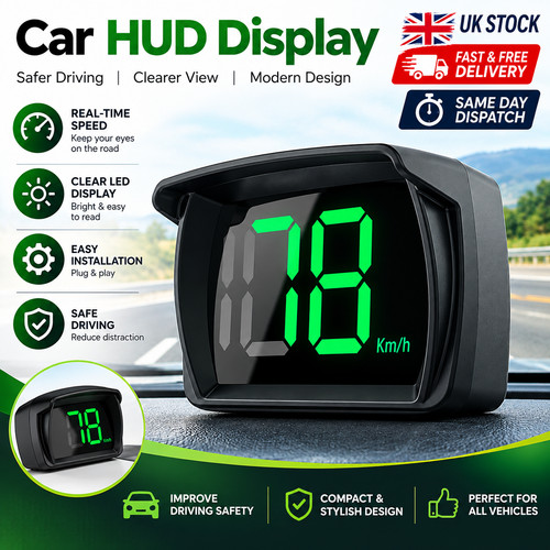Digital gps hud speedo - digital,