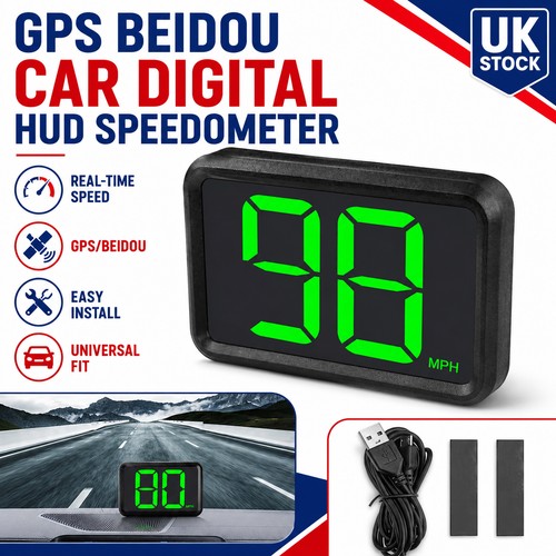Car digital gps speedo - uk,